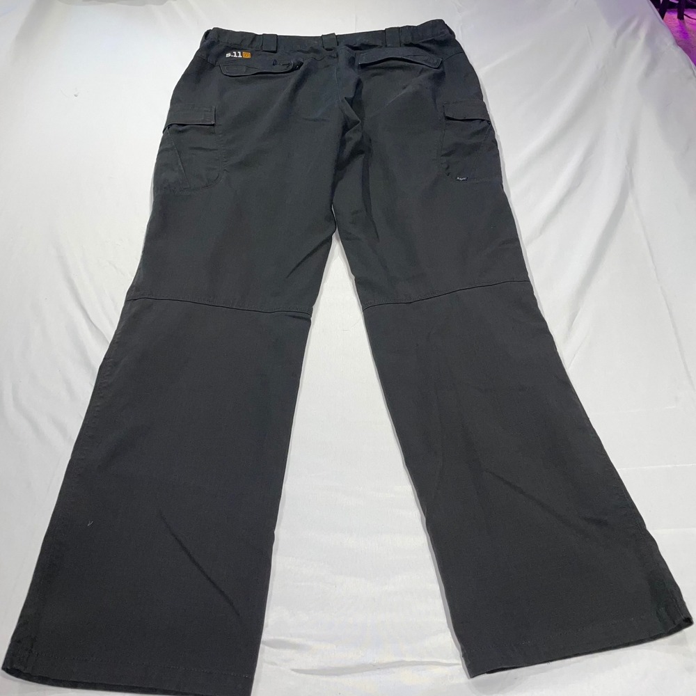 5.11 Tactical Series‎ Mens Black Ripstop Cargo Pants 40x36 Style 74369 - Picture 15 of 16